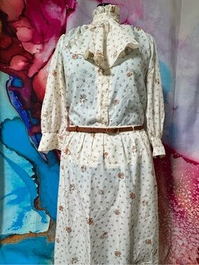 Vintage Pykettes two piece set with Belt
